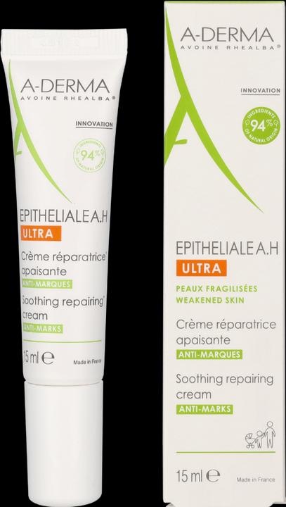 Produktbild A-Derma A derma Epitheliale A h Ultra Cra me Ra c paratrice (Haarpaste, 15 ml)