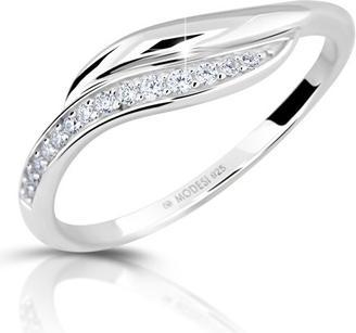 Produktbild Modesi Elegant silver ring with zircons M00210 - Circuit: 54 mm (54)