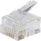 Immagine prodotto S-Impuls Spina occidentale RJ12, 6P6C placcata oro per cavo rotondo (25 pezzi)