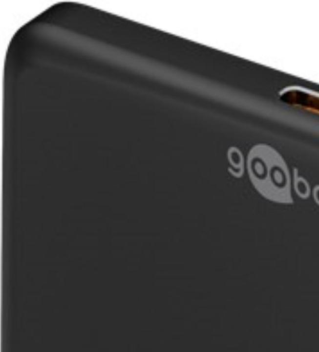 Actual product image Goobay Magnetic wireless powerbank 5,000 mAh (5000 mAh, 15 W)