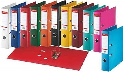 Image du produit Dymo Classeur plastique standard, DIN A4, 50 mm, vert Couverture intérieure et extérieure en film PP (A4, 50 mm, 1 pièce(s))