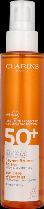 Actual product image Clarins Sun Care Water Mist (Sun spray, SPF 50, 150 ml, 202 g)