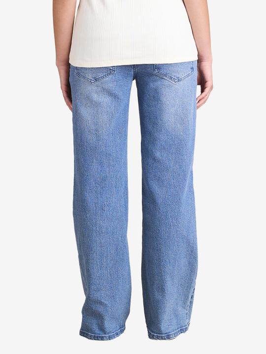 Produktbild Envie de Fraise Weite Umstandsjeans mit Seamless-Einsatz, mit Recycling-Baumwolle (32)