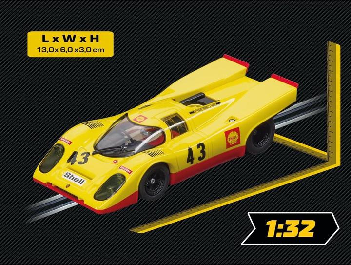 Produktbild Carrera 20027651 - Evolution Porsche 917 KH "No.43" mit Licht