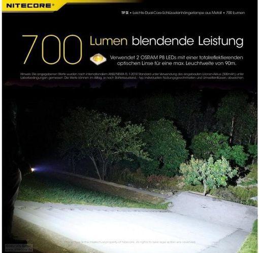 Produktbild Nitecore TIP SE - 700 Lumen, schwarz (6 cm, 700 lm)