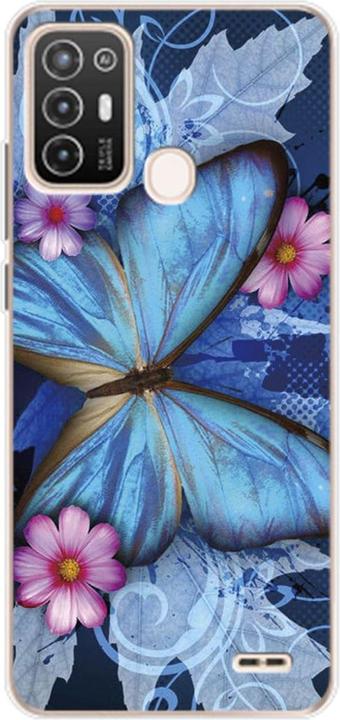 Schmetterling blau