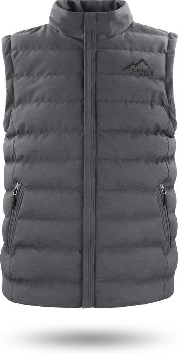 Actual product image Normani Men Winter Quilted Vest Nanaimo - 1557 (XL)