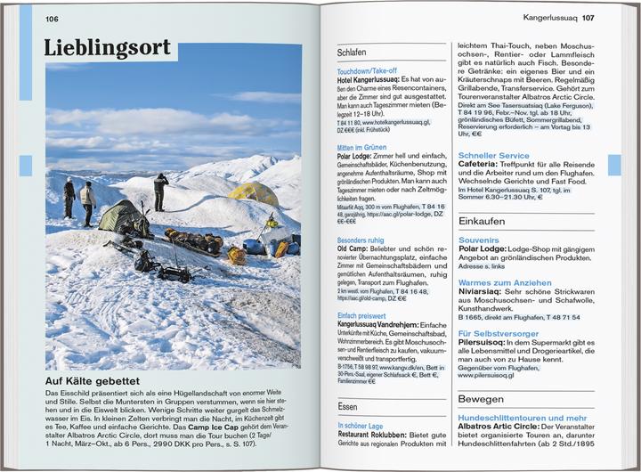 Produktbild Reise-Taschenbuch Reiseführer Grönland (Deutsch, Sabine Barth, 2024)