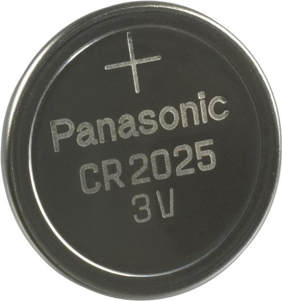 Actual product image Panasonic Lithium Power CR2025 (2 pcs., CR2025, 165 mAh)