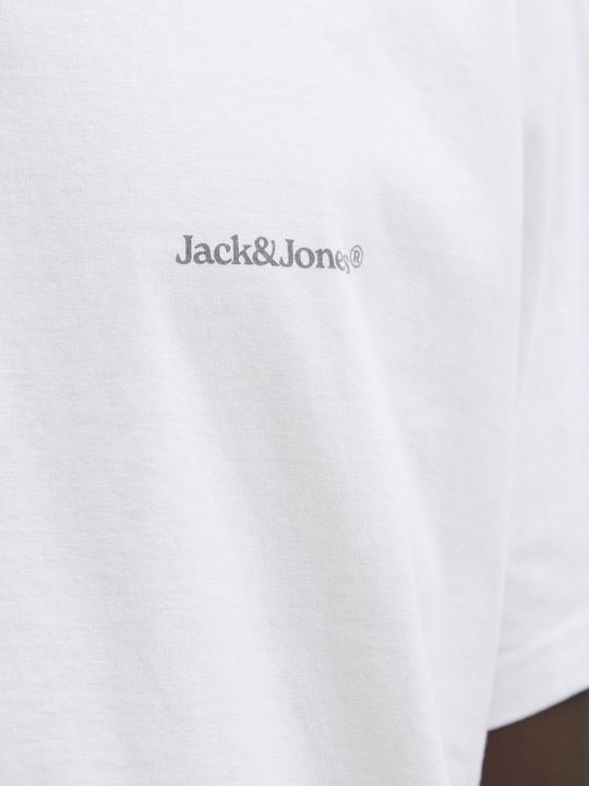 Actual product image Jack & Jones Jorsplit Back Tee Ss Crew Neck Ln (M)