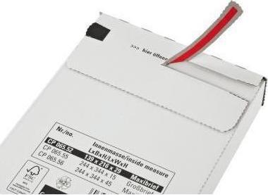 Image du produit Colompac Premium flash bottom carton CP 155, plusieurs tailles, pliage en Z, fermeture (31 x 19 x 13.5 cm, 1 x)