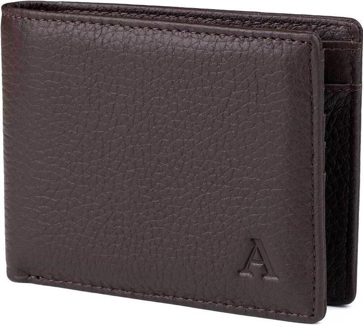 Immagine prodotto Aarni Deer leather wallet with coin pocket, dark brown