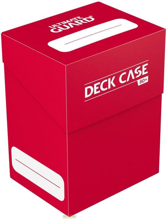 Image du produit Ultimate Guard UGD010258 - Boîte à cartes - pour 80+ cartes, taille standard, rouge