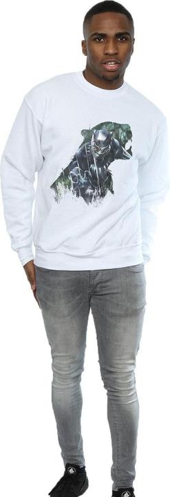 Image du produit Mens Black Panther Wild Silhouette Cotton Sweatshirt (M)
