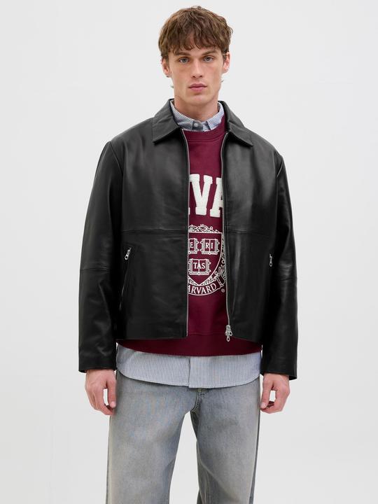 Actual product image Jack & Jones Lederjacke Lederjacke (L)