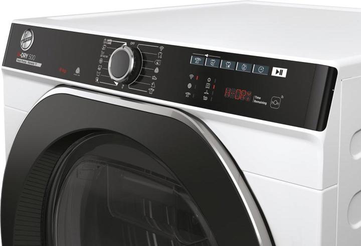 Actual product image Hoover Heat Pump Dryer Candy NDPEH8A2TCBEXS-S 8 kg Smart Operation with WiFi + Bluetooth Technology (8 kg, Left)