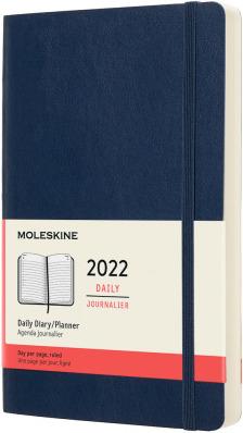 Produktbild Moleskine Tageskalender (A5, Weicher Einband, Englisch)