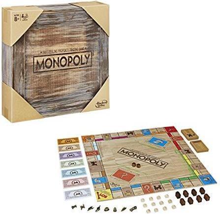 Immagine prodotto Hasbro Gaming Monopoli rustico (Inglese)