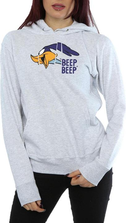 Actual product image Looney Tunes Womens/Ladies Road Runner Beep Beep Hoodie (M)