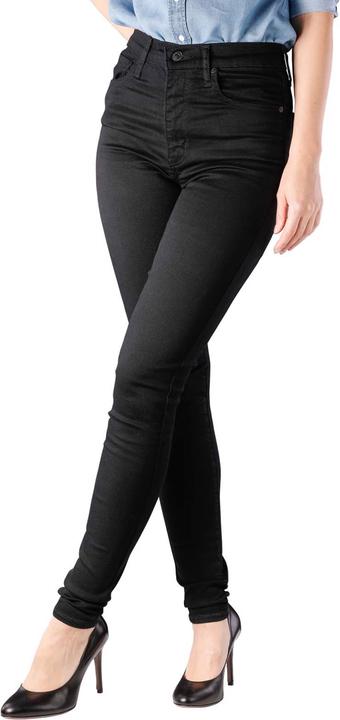 Actual product image Levis Mile High Super Skinny black galaxy (W25/L32)