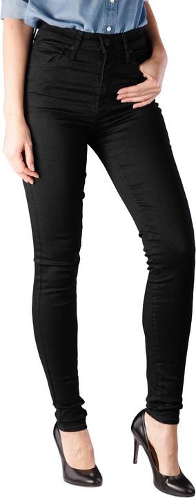 Actual product image Levis Mile High Super Skinny black galaxy (W25/L32)