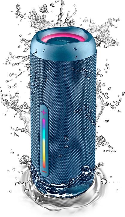 Actual product image NGS Enceinte Nomade Bluetooth Roller Furia 3 (Bleu) (9 h, Rechargeable battery operated)