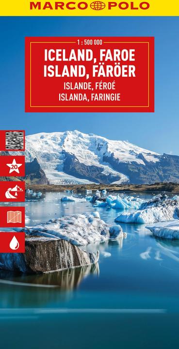 Produktbild Reisekarte Island 1:500.000