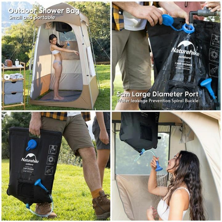 Immagine prodotto Naturehike Doccia solare nh21sj032-nero