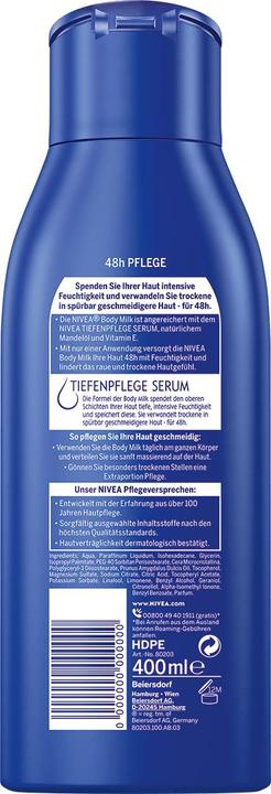 Actual product image NIVEA Body Milk (Body milk, 400 ml)
