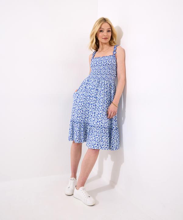 Produktbild Joe Browns Ditsy Daisy Print Sleeveless Jersey Knee-Length Dress (14)