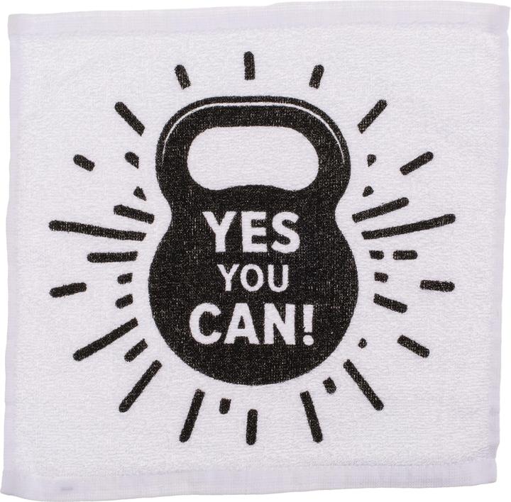 Out of the blue Magisches Handtuch Fitness Yes You Can! (30 x 30 cm)
