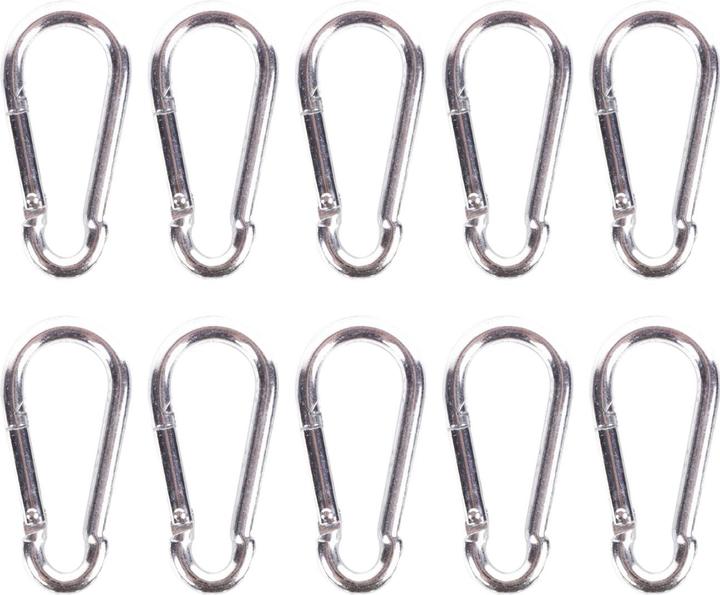 Produktbild Benson Mini-Karabiner-Set, 10-tlg., 8 x 80 mm
