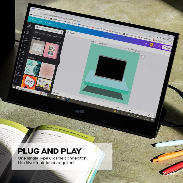 Produktbild Mobile Pixels Glance (1920 x 1080 Pixel, 16")