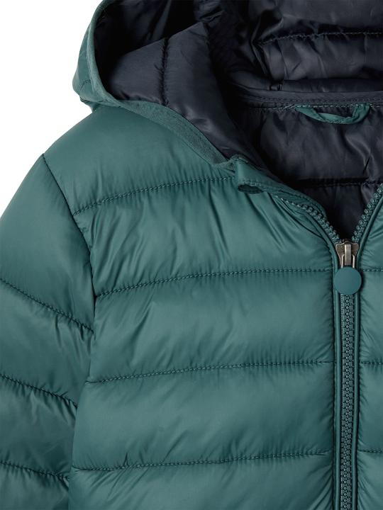 Produktbild Vertbaudet Jungen Light-Steppjacke mit Kapuze und Recycling-Polyester (128)