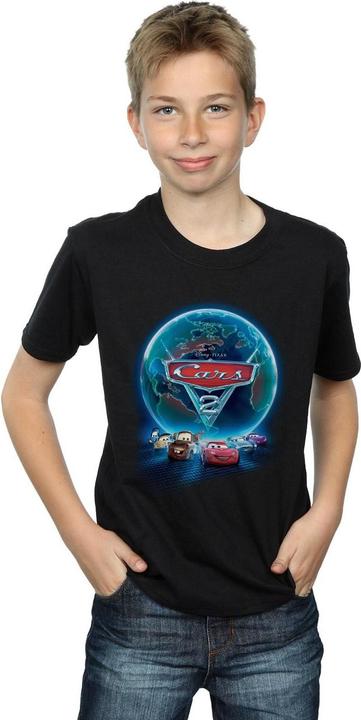 Produktbild Disney Cars Globe Movie Poster TShirt Jungen (128)