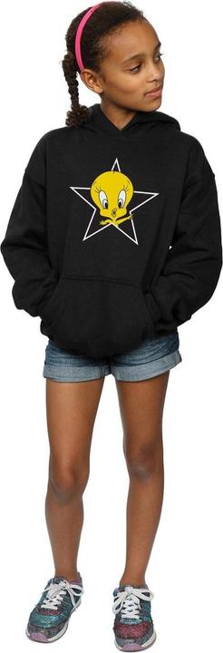 Actual product image Looney Tunes Girls Tweety Pie Star Hoodie (152, 158)