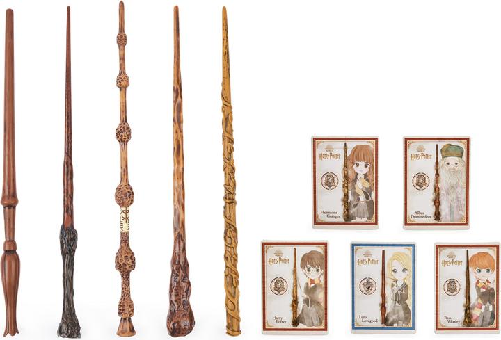 Produktbild Spin Master Wizarding World Harry Potter - Authentischer Luna Lovegood Zauberstab aus Kunststoff mit