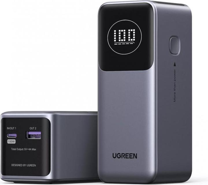 Produktbild Ugreen Fast Charging Powerbank (12000 mAh, 100 W, 44.40 Wh)