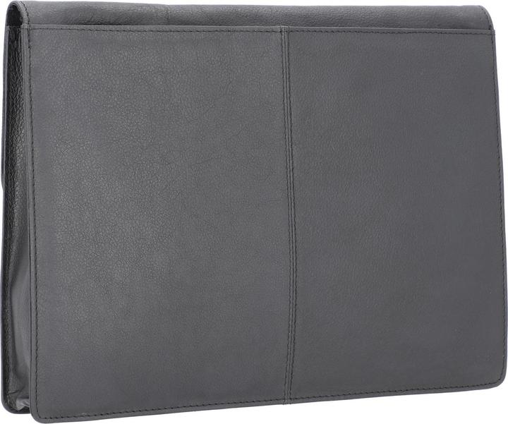 Produktbild Alassio College-Mappe "TISSANO", Nappa-Leder, schwarz (A4, 1 x)