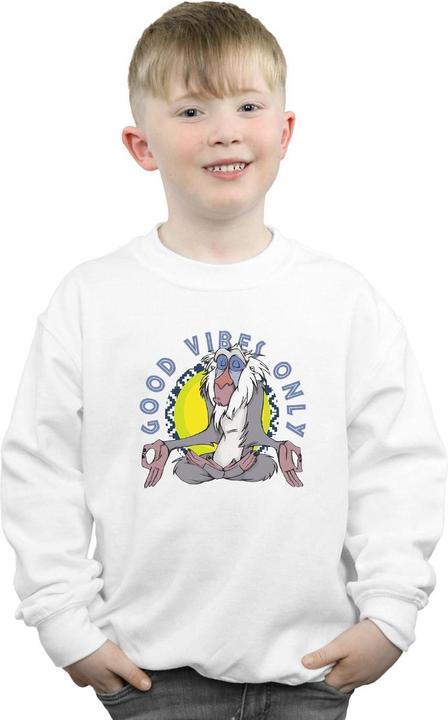 Immagine prodotto Disney The Lion King Rafiki Good Vibes Only Felpa Ragazzi (128)