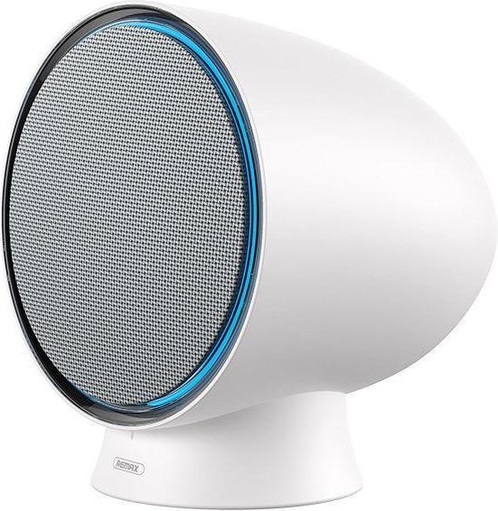 Remax Altoparlante Bluetooth 5.0 senza fili della serie Satellite, 1200 mAh bianco (RB-H9 mini) (6 h, Batteria ricaricabile)