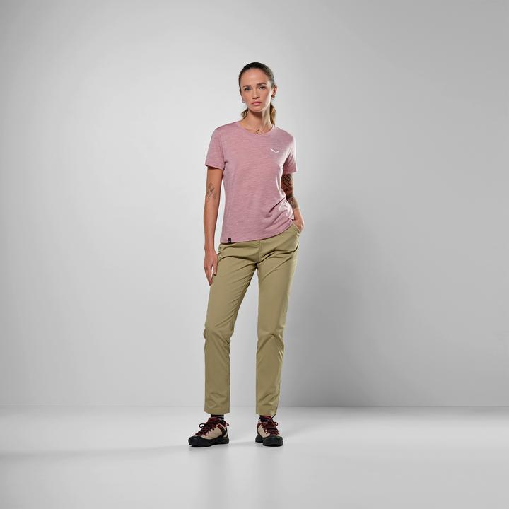 Actual product image Salewa Women's Eagle Minilogo Alpine Merino T-Shirt (44)