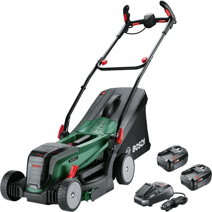 Bosch Home & Garden UniversalRotak 2x18V-37-550 (Rechargeable battery operated)