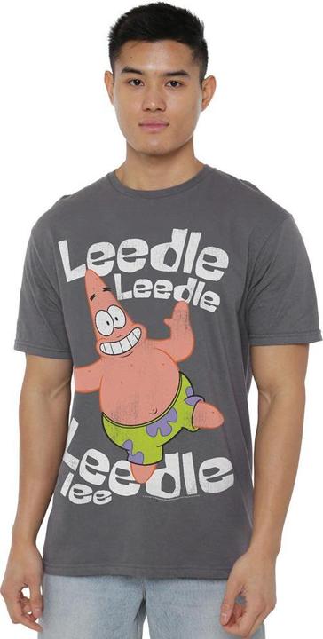 Actual product image Spongebob Squarepants Mens Singing Patrick Star T-Shirt (S)