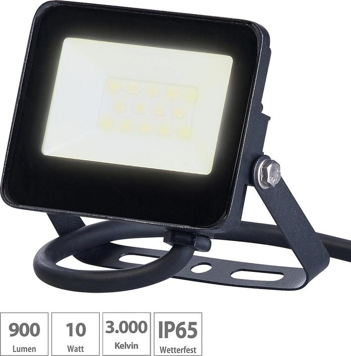 Image du produit Luminea Mini-projecteur à LED résistant aux intempéries (800 lm)