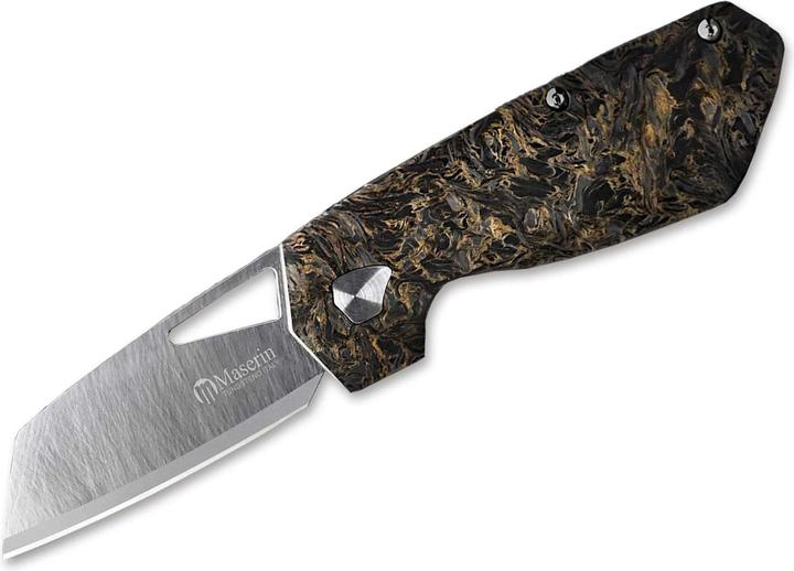 Produktbild Maserin 373 Knife Tungsten CF Green (8 cm)
