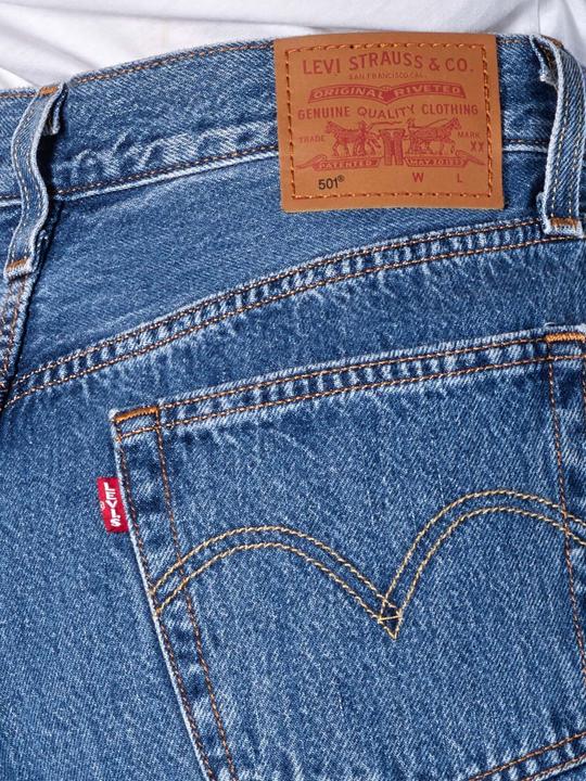 Actual product image Levis 501 Cropped (W29/L28)