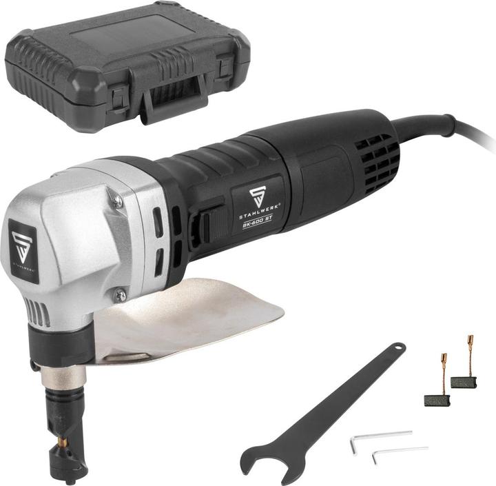 Stahlwerk Sheet metal nibbler BK-600 ST with 600W and 2,000 rpm up to 2.5 mm cutting depth