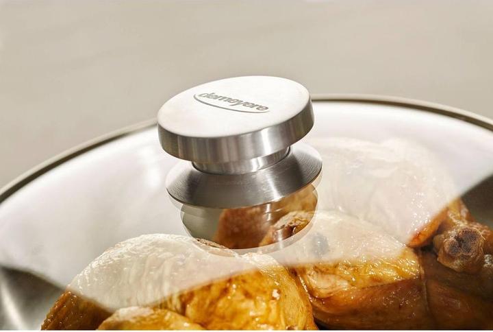Actual product image Demeyere Glass lid with stainless steel ring 28cm (28 cm, Glass, Metal)