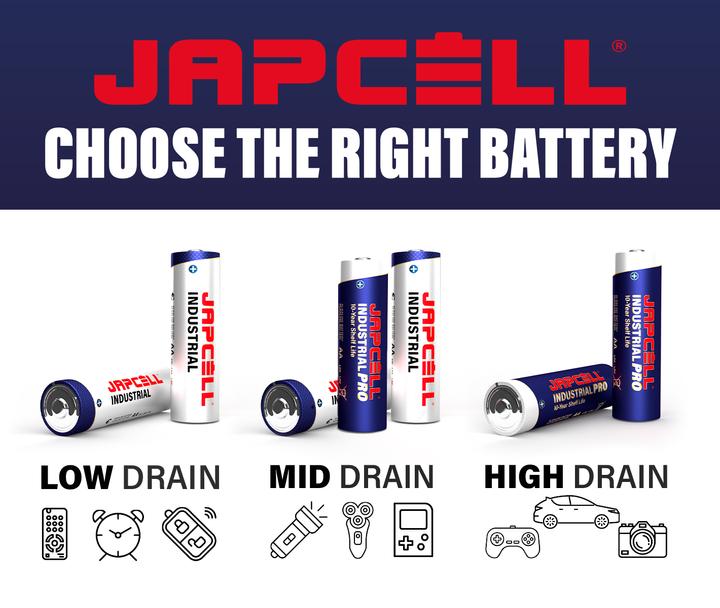 Image du produit Japcell AA / LR06 Industriel (40 pcs, AA)
